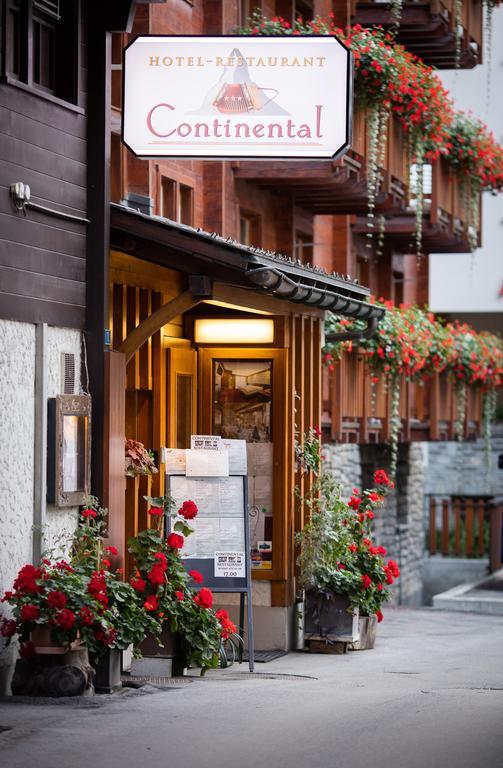 Hotel Continental Zermatt Eksteriør bilde